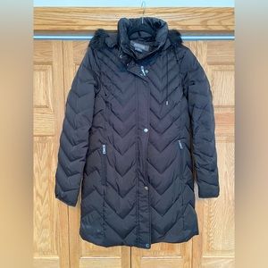 Kenneth Cole black puffy coat
